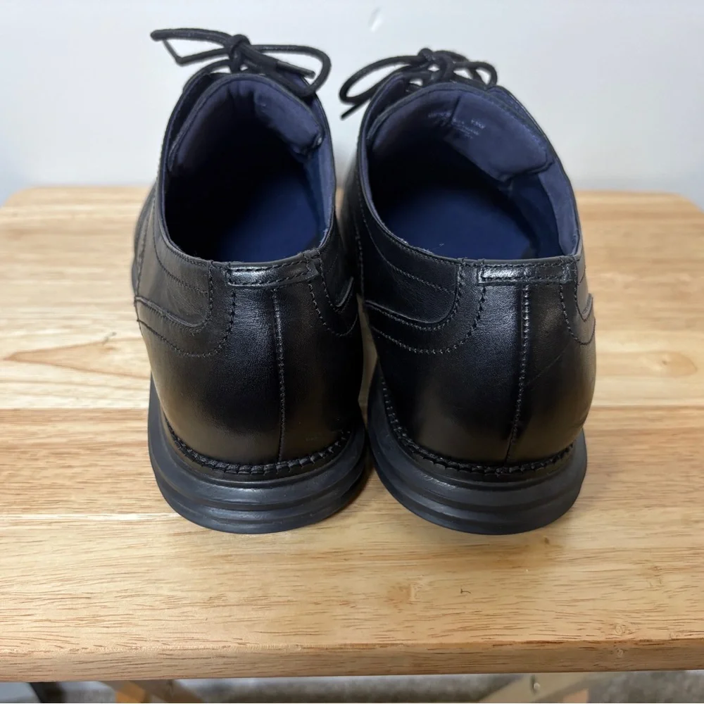 Cole Haan Men's 13M OriginalGrand Wingtip Oxford Black Style C27984 - Picture 8 of 12